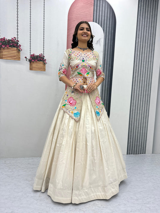 Simar Cosmos Embroidery Lehenga Set