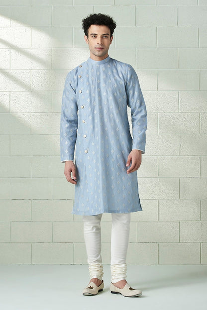 Handmade costom fit Georgette embroidery Kurta Churidar Set for indian wedding wear.