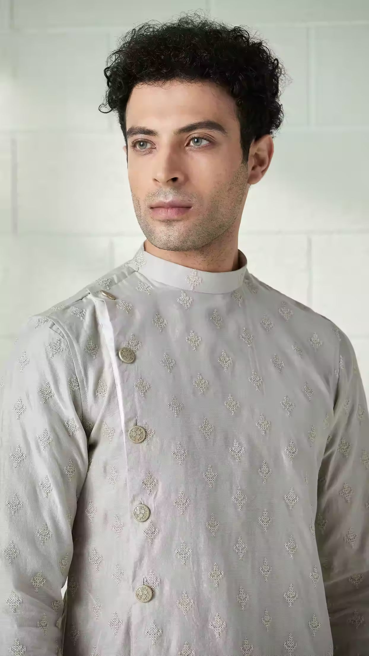 Handmade costom fit Georgette embroidery Kurta Churidar Set for indian wedding wear.