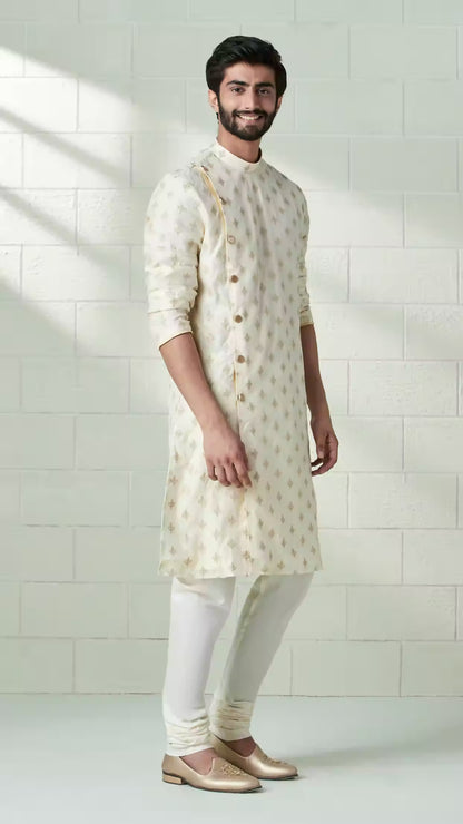 Handmade costom fit Georgette embroidery Kurta Churidar Set for indian wedding wear.