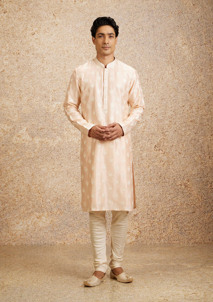 Handmade costom fit Measure silk embroidery Kurta Churidar Set for indian wedding wear.