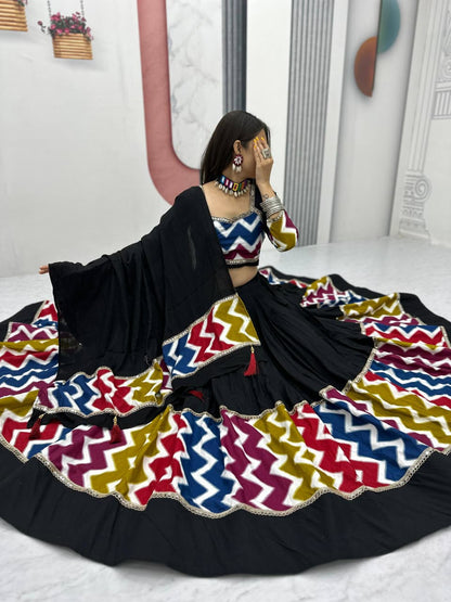 Women’s Pure Cotton Lehenga Choli Set with Dupatta