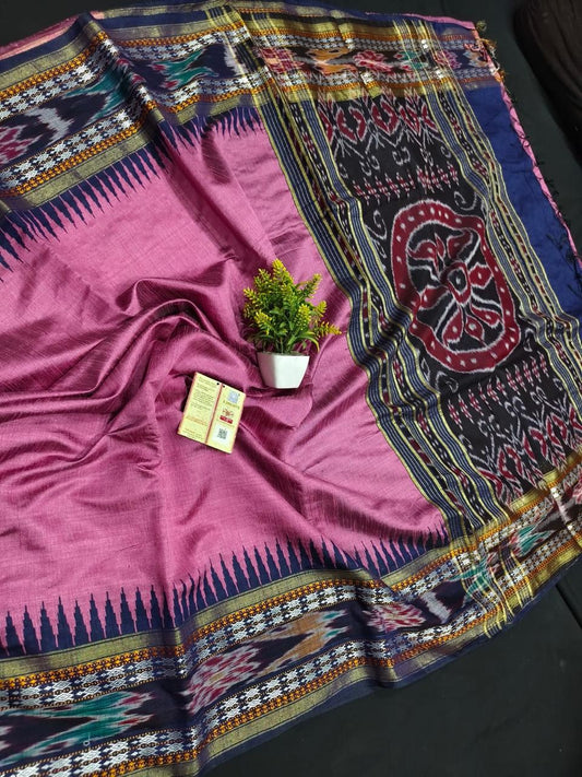 Pochampally Ikkat Pattu Silk Saree