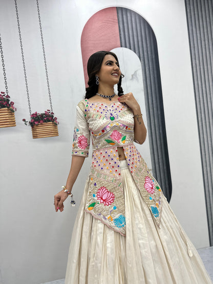 Simar Cosmos Embroidery Lehenga Set