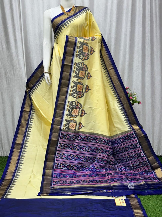 Pochampally Designer And Dolla Silk Fabric Sarees